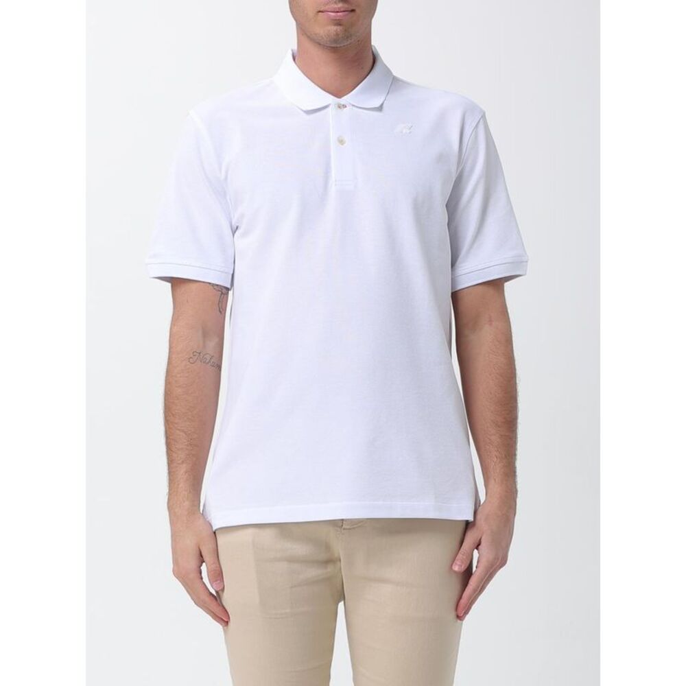 K-Way Men Cotton Polo Shirt With Logo K-Way